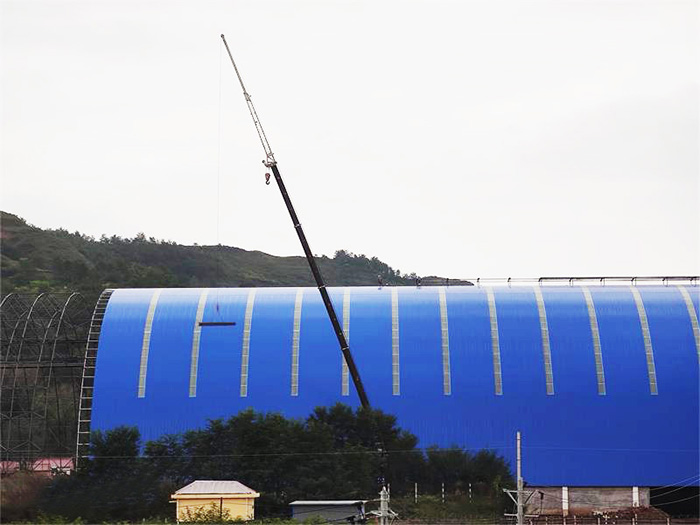 静安煤棚网架工程